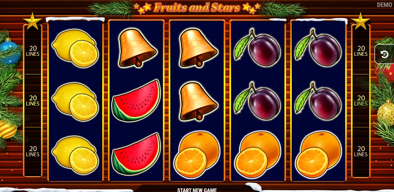Fruits and Stars Christmas - البكرات بعد دورة