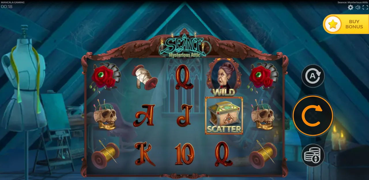 Seance: Mysterious Attic - game screen