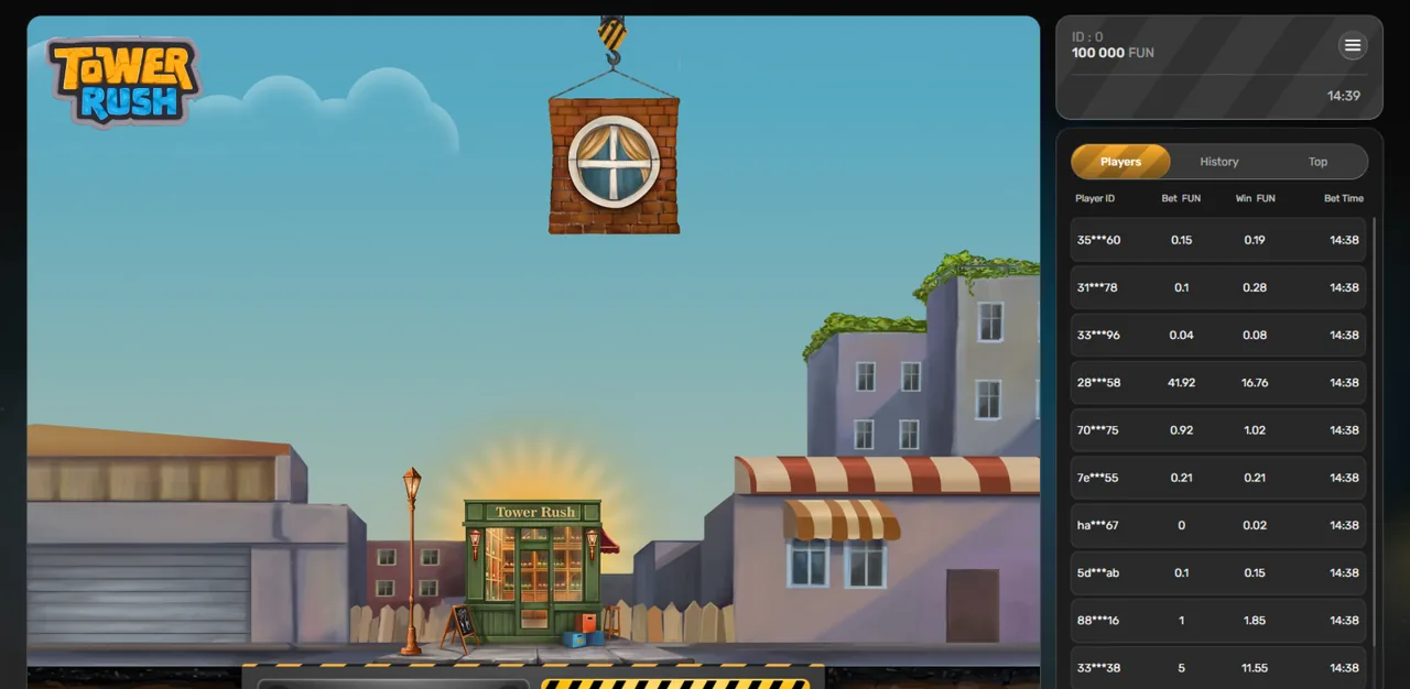 Tower Rush - الشبكة أثناء اللعب