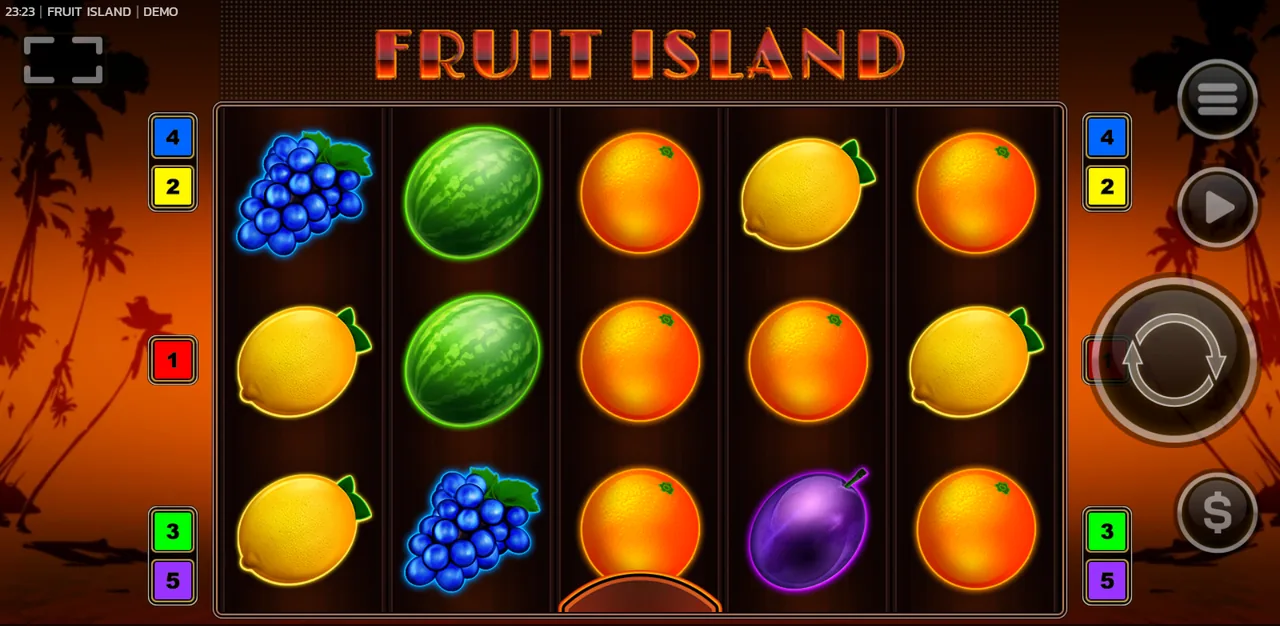 Fruit Island - game screen