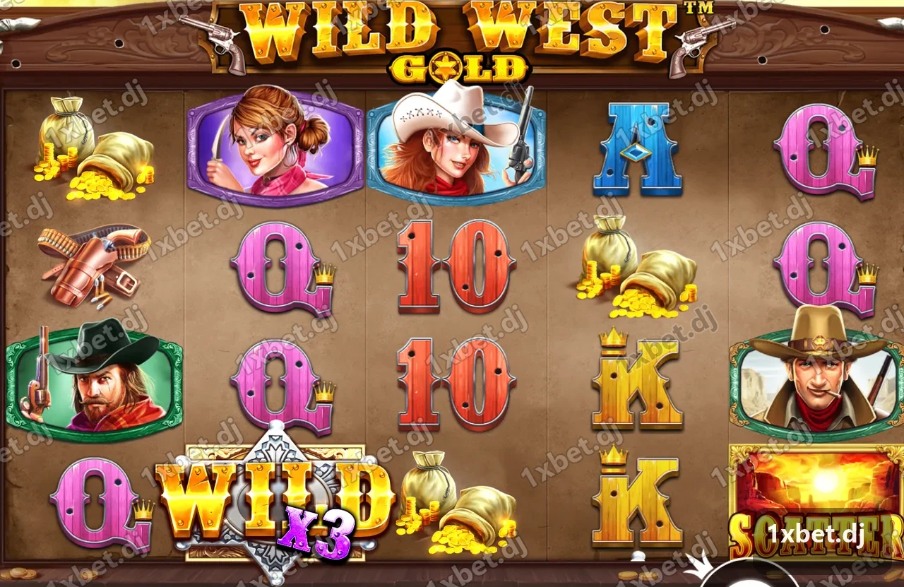 Wild West Gold™ - rouleaux après un tour