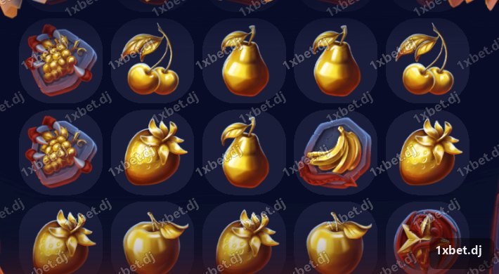 Burning Hot - Golden fruit across the five reels