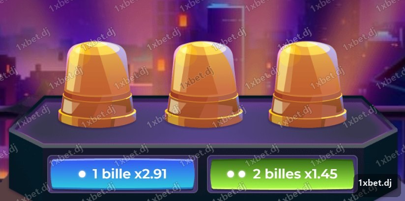 Thimbles - Two-ball mode switched on