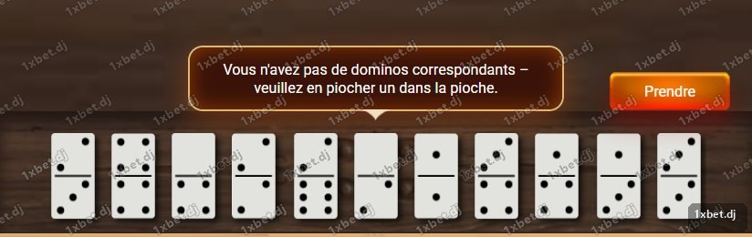 Dominoes - A longer hand after more draws