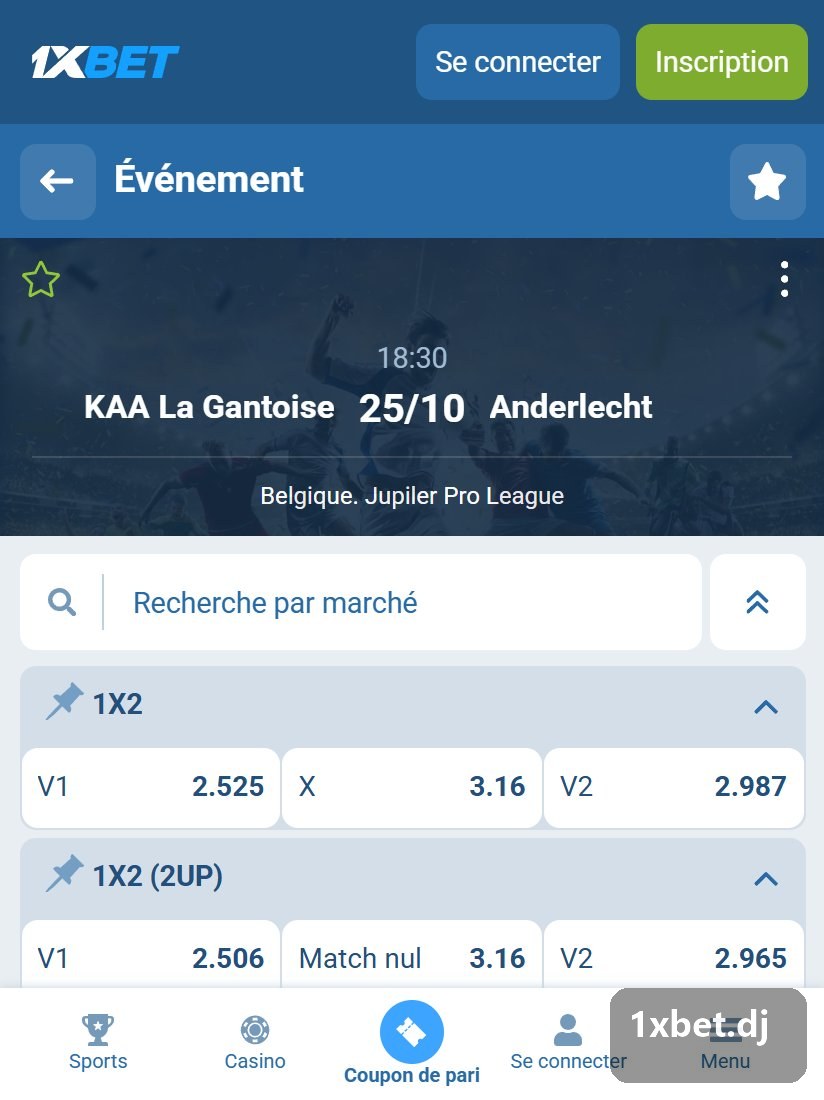 بلجيكا. دوري جوبيلر: صفحة مباراة بلجيكية ومعاملاتها