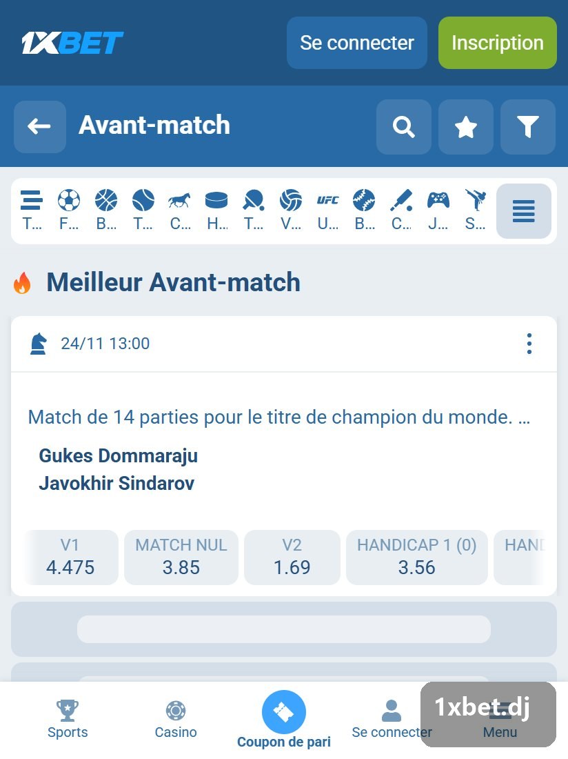 Clutch Chess Champions Showdown. 2025. St. Louis. Rapid Chess. 2-Games. Round 2. 2nd Game: pre-match list with W1, draw, W2 and handicap (0)