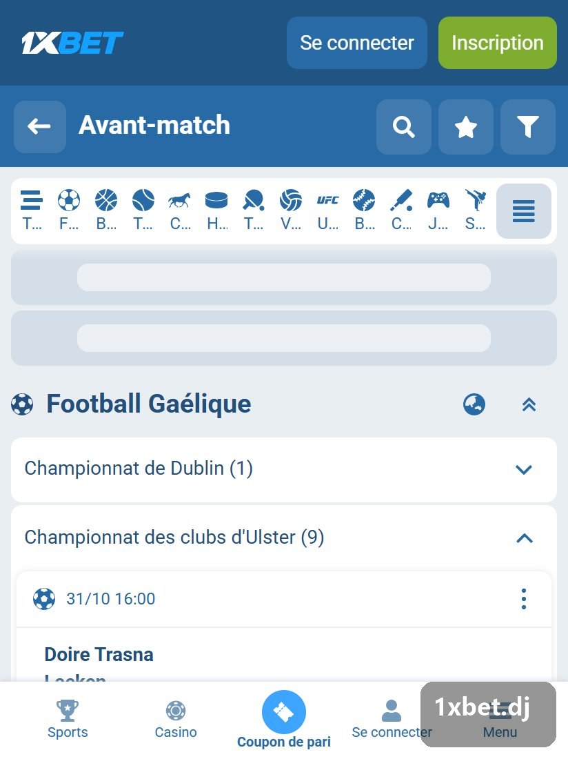 Leinster Junior Championship: group expanded in the list, first fixture with its date and time
