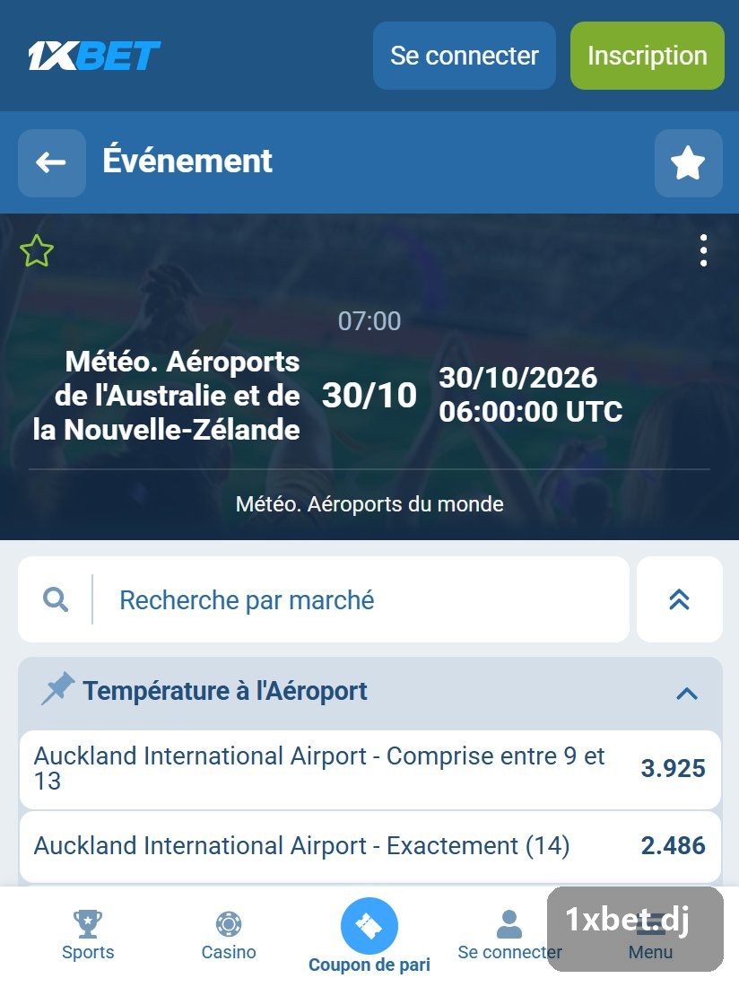 Melanesia airports weather on - 02/11/2026 00:00:00 UTC: event header with the first Temperature At Airport rows